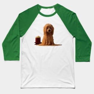 Spaghetti Poodle 2 Baseball T-Shirt